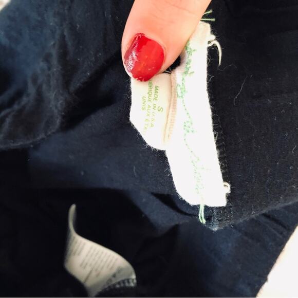 UO STARING AT STARS Black Column High Mid Rise Waisted Side Slit Maxi Skirt S - Picture 5 of 7